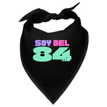 Ich komme aus '84 - Bandana - Schwarz - Vorne