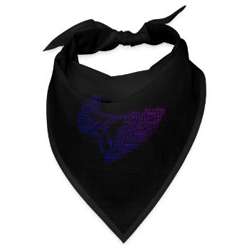 Jetski fahren Herren Jetskiing Jetski Wassersport - Bandana - Schwarz - Vorne
