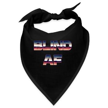 Blinder AF - Bandana - Schwarz - Vorne