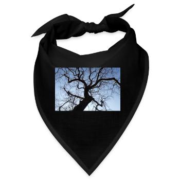 Kahler Baum - Bandana - Schwarz - Vorne