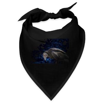 Der schreckliche Geier mit dem roten Auge - Bandana - Schwarz - Vorne