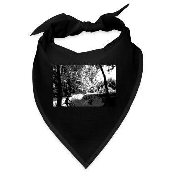 BMX (Begriffsklärung - Bandana - Schwarz - Vorne