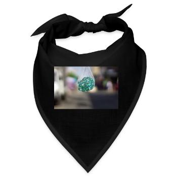 Der Sack mit Murmeln - Bandana - Schwarz - Vorne