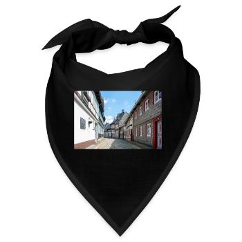 Altstadt Goslar Niedersachsen - Bandana - Schwarz - Vorne
