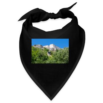 Festung Knin (Kninska tvrđava) Kroatien - Bandana - Schwarz - Vorne