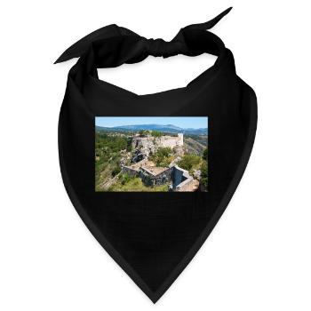 Festung Knin (Kninska tvrđava) Kroatien - Bandana - Schwarz - Vorne