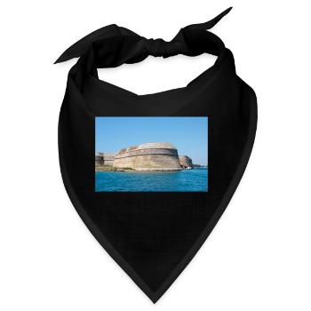 Festung des Hl. Nikolaus, Šibenik-Knin, Kroatien - Bandana - Schwarz - Vorne