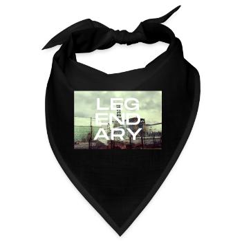 LEGENDARY Design - Bandana - Schwarz - Vorne
