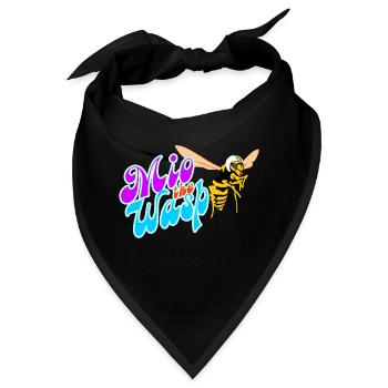 Mio die Wespe f - Bandana - Schwarz - Vorne