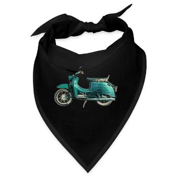 Simson Schwalbe KR51/1 - Bandana - Schwarz - Vorne