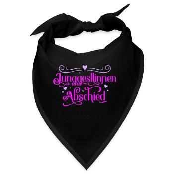 junggesellinnen abschied - Bandana - Schwarz - Vorne