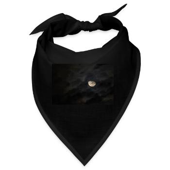 Mond - Bandana - Schwarz - Vorne