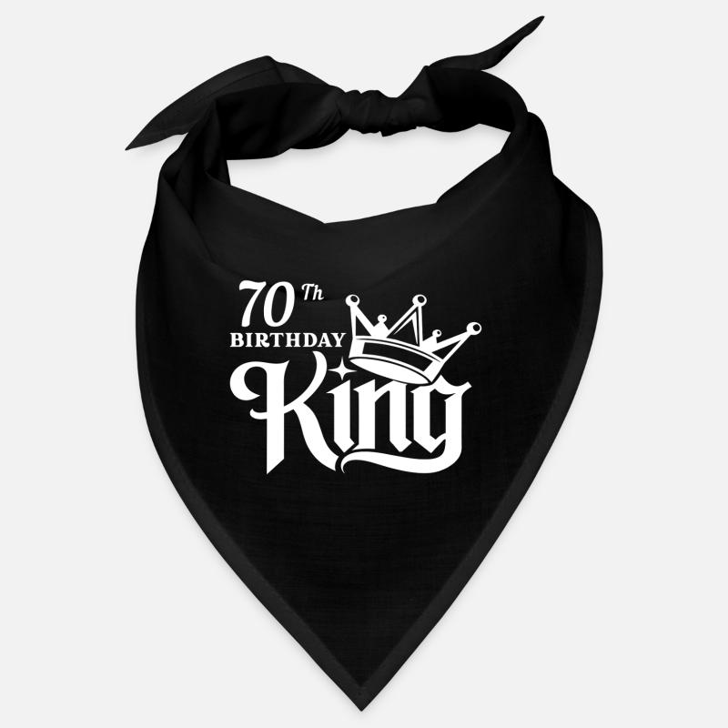 70th Birthday king Bandana