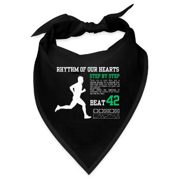 Schritt für Schritt Beat 42 - Bandana - Schwarz - Vorne