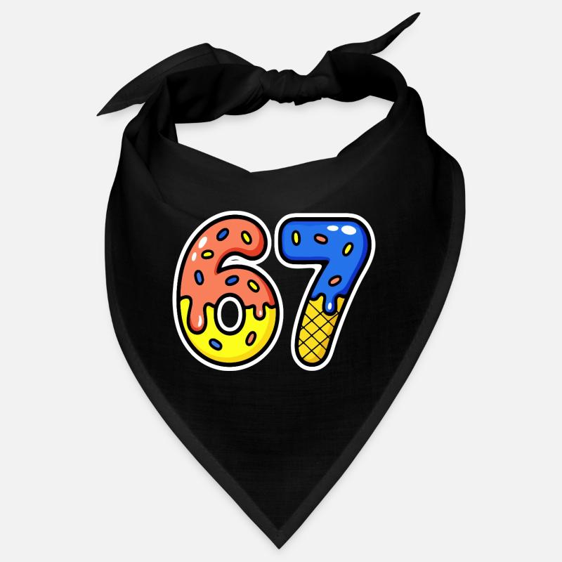 Sixty-seven, 67, 6, 7 Bandana