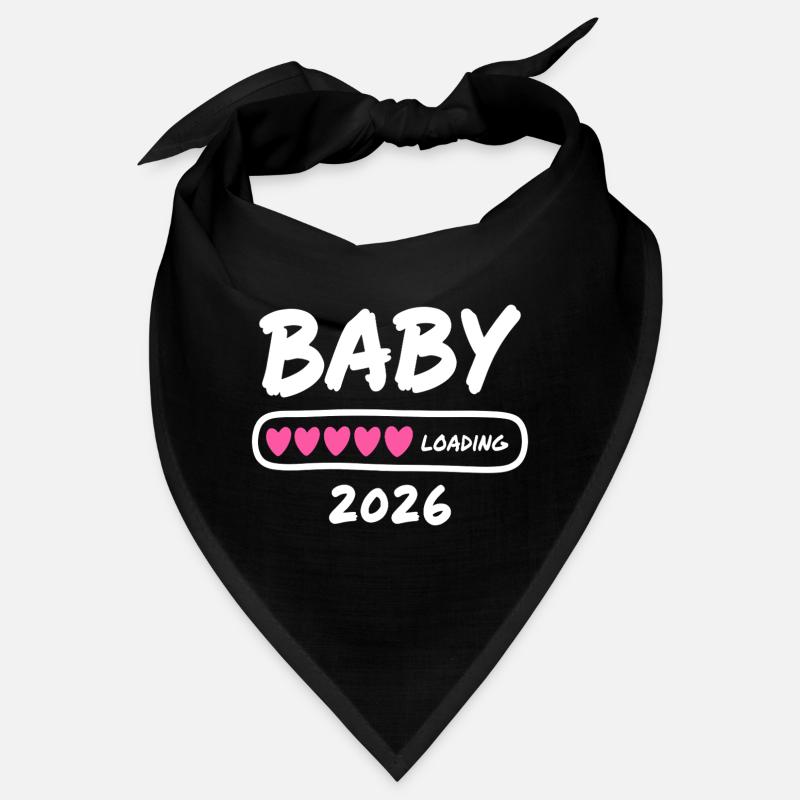 Baby Loading 2026 Pregnancy Parents Bandana