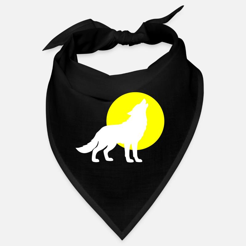 Wolf Silhouette Bandana