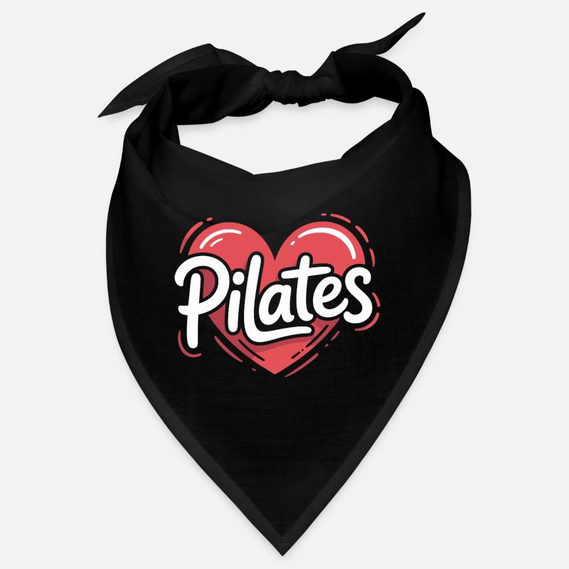 Pilates Herzdesign Bandana