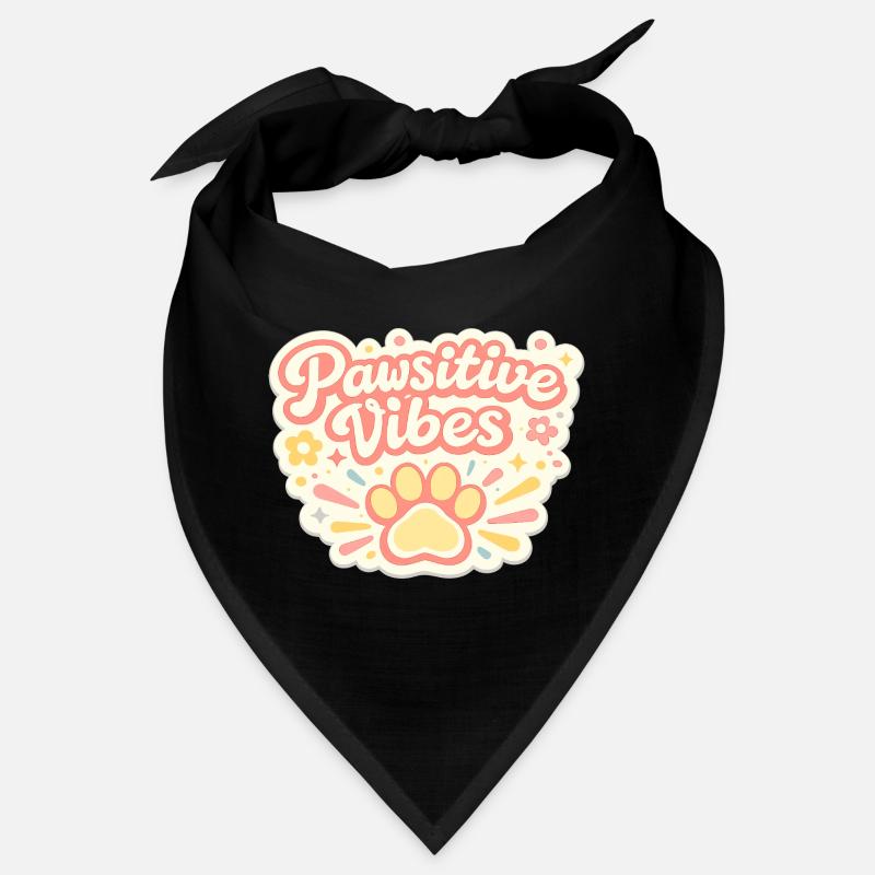 Pawsitive Vibes Paw Joy Bandana