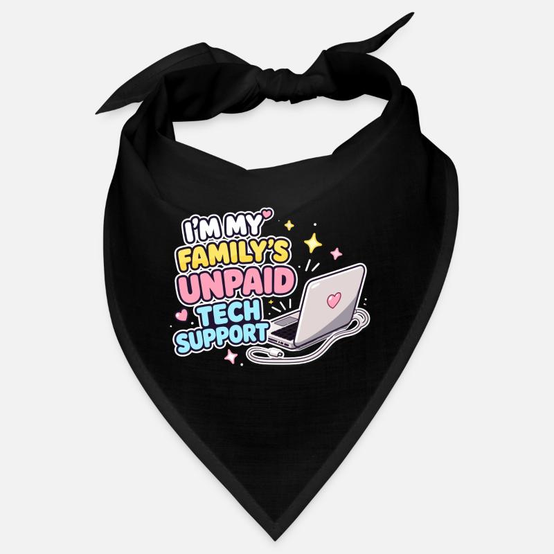 Familien Tech-Support Unpaid Bandana