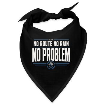 Postbote Im Ruhestand Postbote Im Ruhestand - Bandana - Schwarz - Vorne