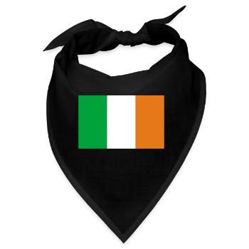 Irland - Bandana - Schwarz - Vorne