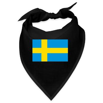 Schweden - Bandana - Schwarz - Vorne