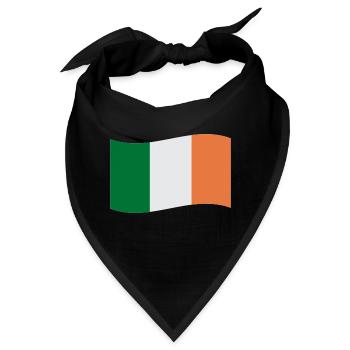 Irland - Bandana - Schwarz - Vorne