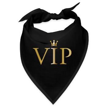 VIP - Bandana - Schwarz - Vorne