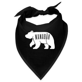 Bär Bären - Bandana - Schwarz - Vorne