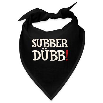 subberdübb 2 - Bandana - Schwarz - Vorne