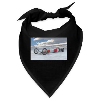Dragster Fahrzeug - Bandana - Schwarz - Vorne