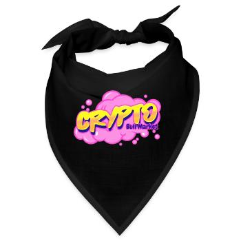 Krypto-Bullenmarkt - Bandana - Schwarz - Vorne