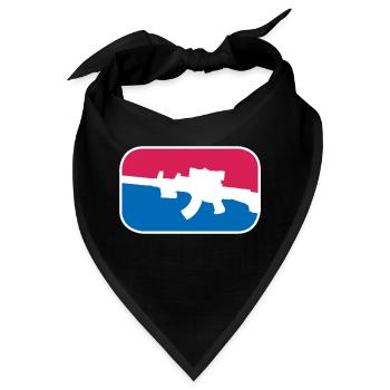 AK47 Gewehr Spezialeinheit Soldaten Geschenk - Bandana - Schwarz - Vorne