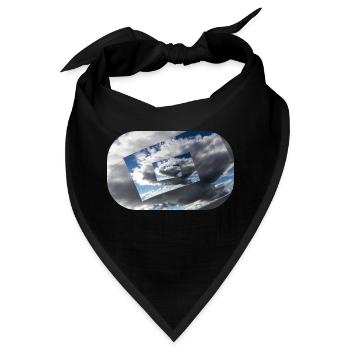 Wolke7 - Bandana - Schwarz - Vorne