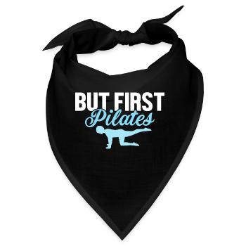But First Pilates Exercise Fitness - Bandana - Schwarz - Vorne