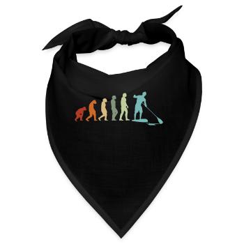 SUP Surf Stand Up Paddle Board SUP - Bandana - Schwarz - Vorne