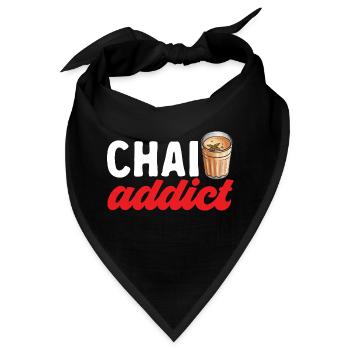 Chai Tee Masala Chai - Bandana - Schwarz - Vorne
