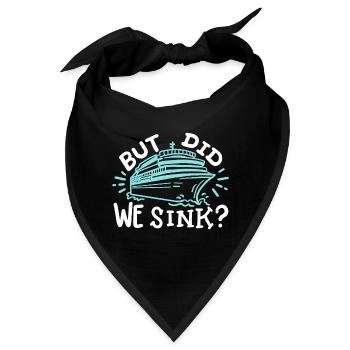 Kreuzfahrtschiff Kreuzfahrt - Bandana - Schwarz - Vorne