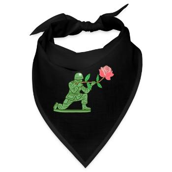 Peacekeeper - Bandana - Schwarz - Vorne