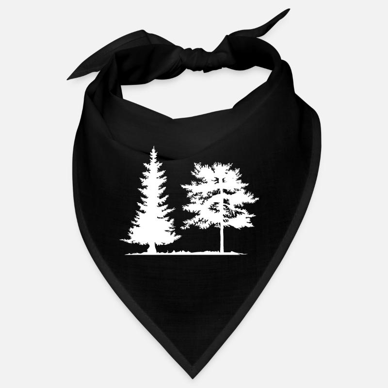 Tree, Spruce, Forest, Camping, Nature, Mixed Forest, Pine Bandana