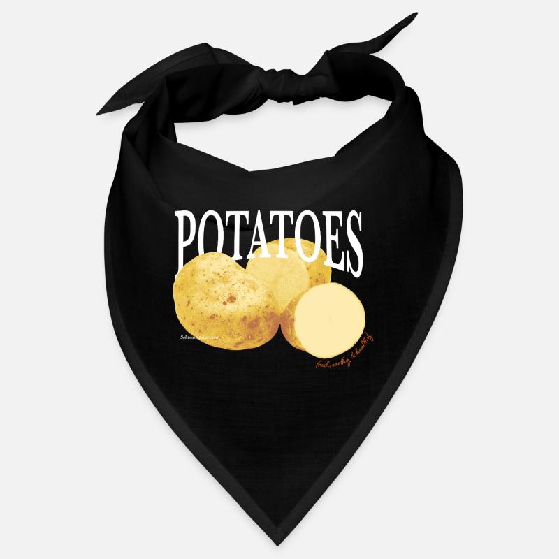 Pommes de terre – Retro Vegetable Statement Bandana