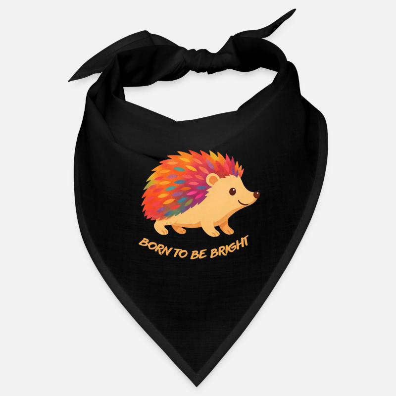 Bunter Igel Bandana