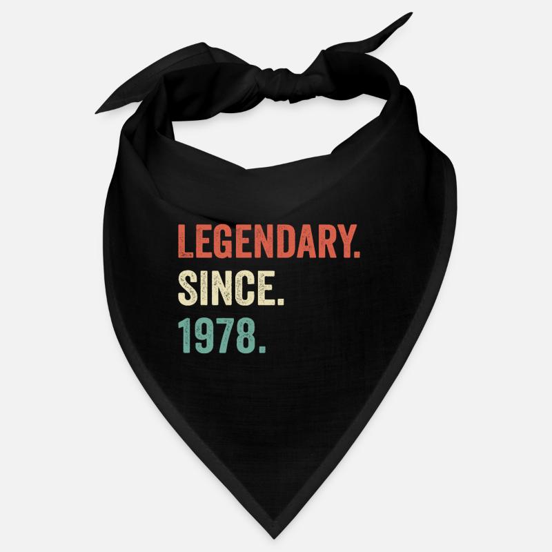 legendary since 1978 Bandana