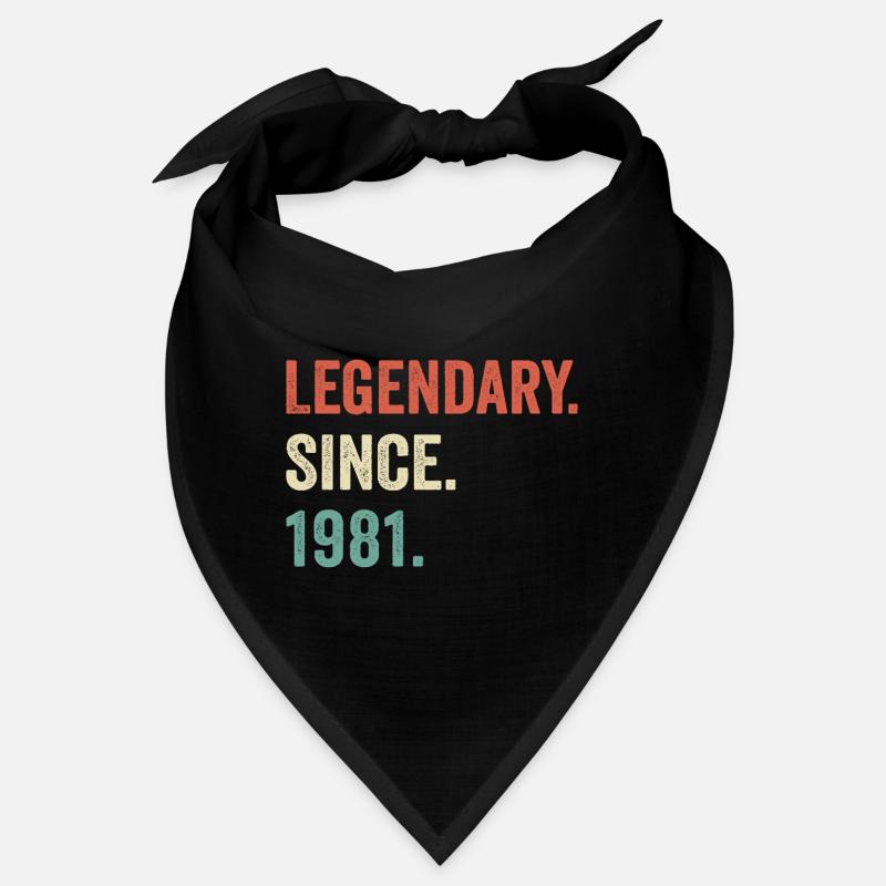 legendary since 1981 Bandana