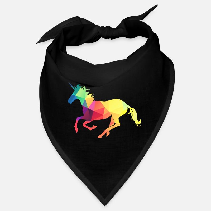 Buntes Einhorn Bandana
