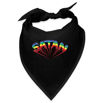 Satan - Bandana - Schwarz - Vorne