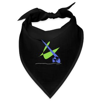 Line color - Bandana - Schwarz - Vorne