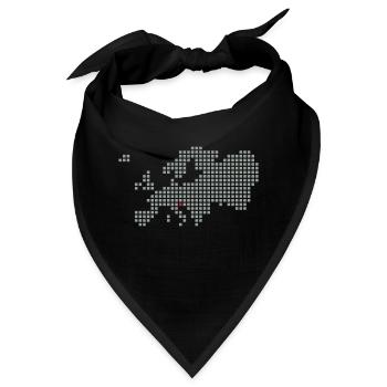Venezia Trieste Udine Padova - Bandana - Schwarz - Vorne