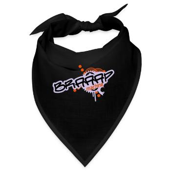 Braaap Machine - Bandana - Schwarz - Vorne